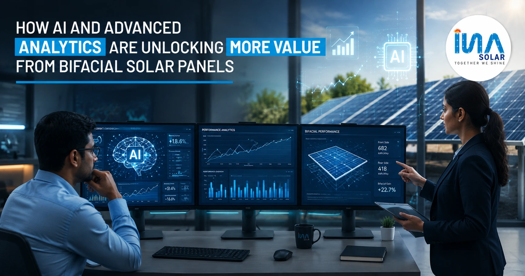How AI and Advanced Analytics Are Unlocking More Value from Bifacial Solar Panels
